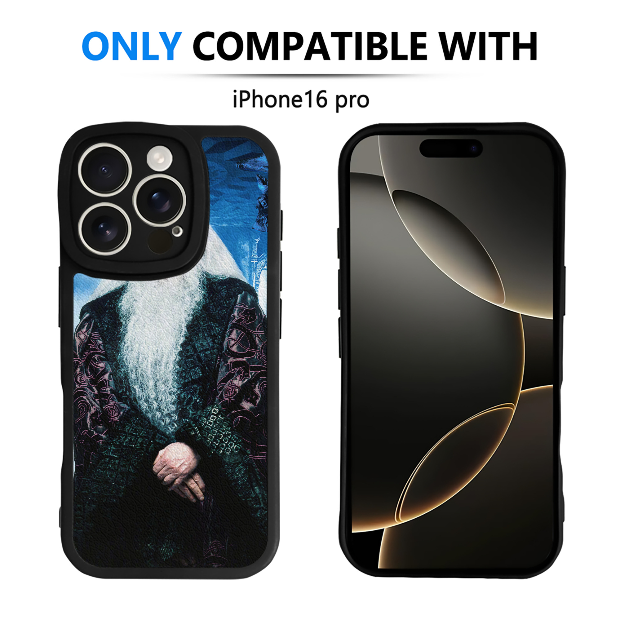 （画像用） Harry Potter ハリー・ポッターシリーズ 【iPhone 16シリーズ対応】シリコンスマホケース（レザー調） 材質：シリコン